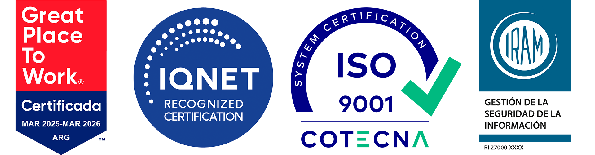 Certificaciones y Normas